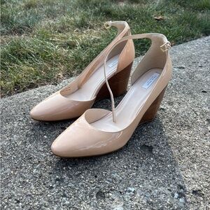 Cole Haan Nude Heeled Boots